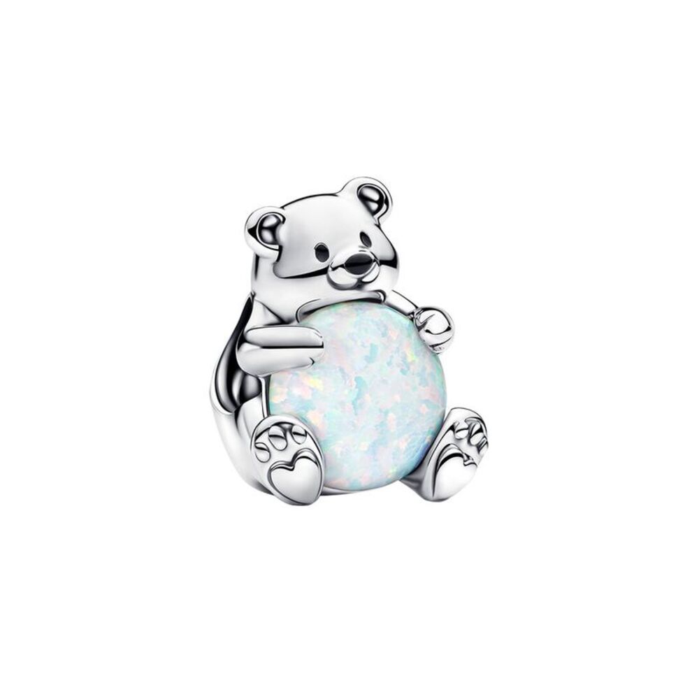 Pandora Moments Silver Polar Bear Charm
